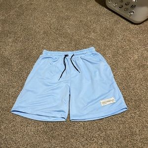 men’s baby blue shorts
